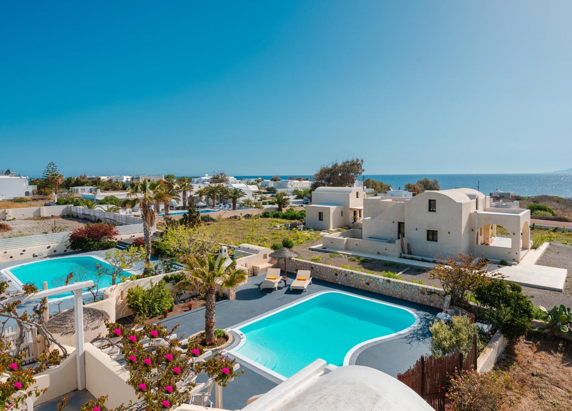 Theros Houses Santorini Kamári Exterior foto
