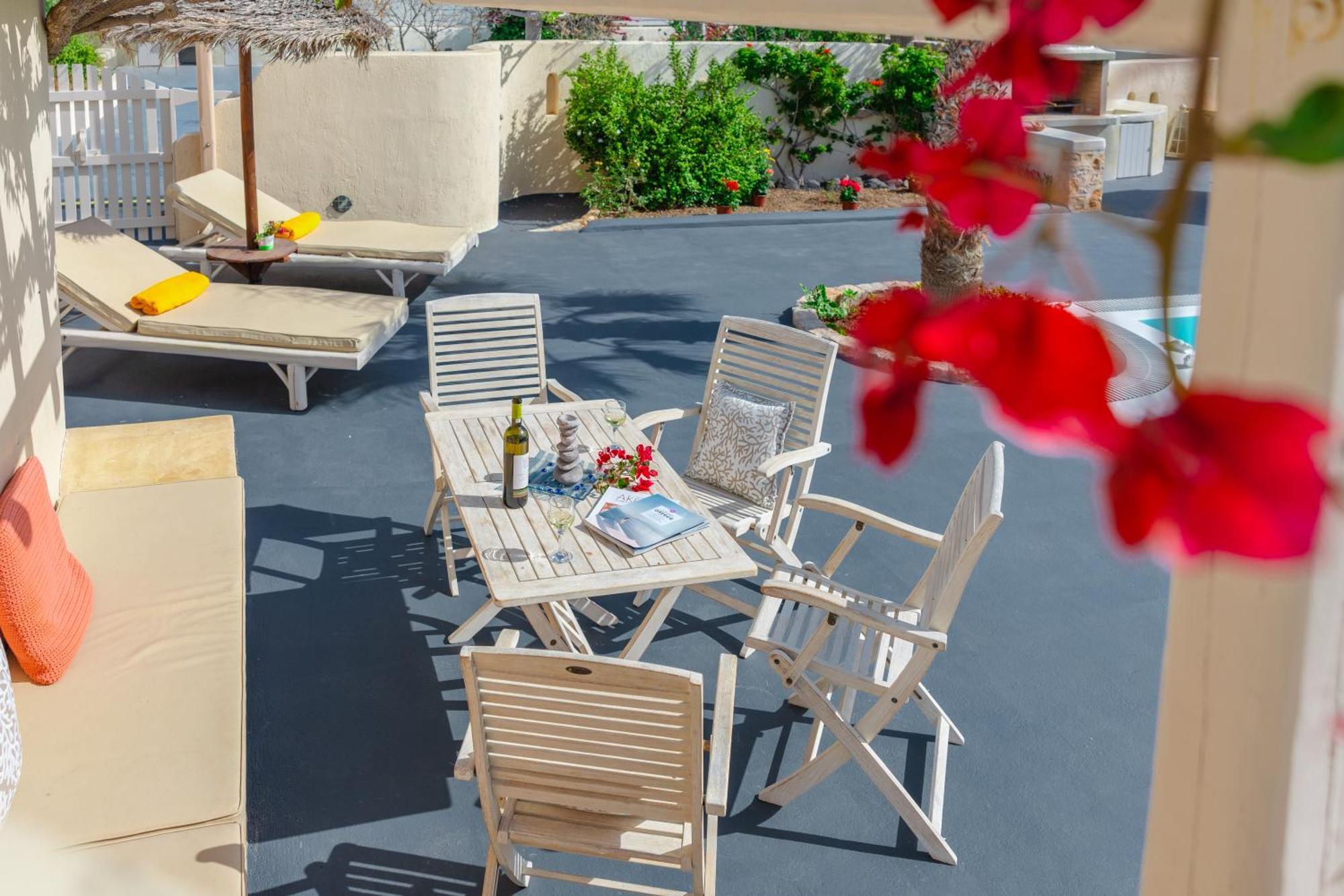Theros Houses Santorini Kamári Exterior foto