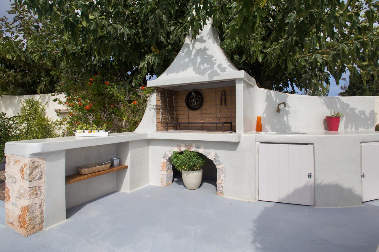Theros Houses Santorini Kamári Exterior foto